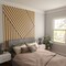 Ekena Millwork 48H x 3/8T Adjustable Wood Slat Wall Panel Kit w/ 3W Slats, Maple contains 15 Slats SWW60X48X0375MA - alternate 8